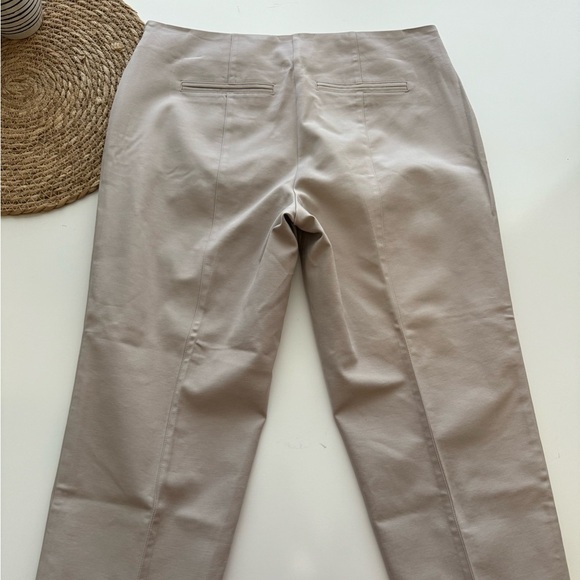 INC Career Crop Beige Slacks‎ Size 8 - Picture 10 of 10